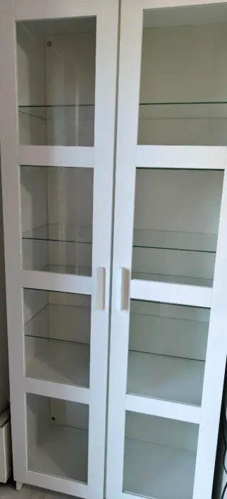 Vetrina Brimnes IKEA Bianca Cristallo