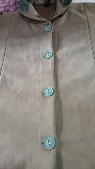 CHAQUETA ATERCIOPELADA MUJER