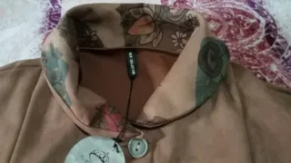 CHAQUETA ATERCIOPELADA MUJER