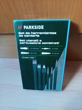 Set Herramientas Cantería Parkside 6 Piezas