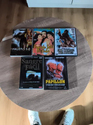Pack 5 Películas DVD Acción/Aventura/Crimen