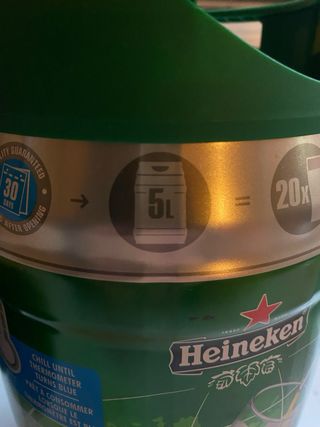 Dispensador Cerveza Barril 5L Princess