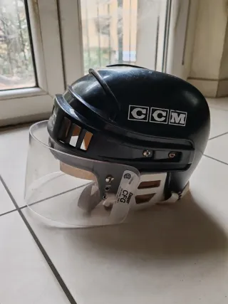 Casco da hockey CCM con visiera