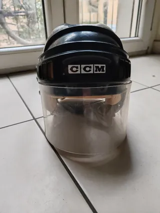 Casco da hockey CCM con visiera