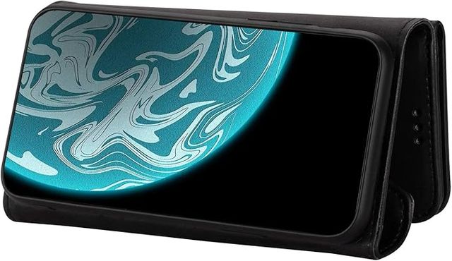 UDBKKDX Funda tipo cartera Samsung S25 Ultra Negra