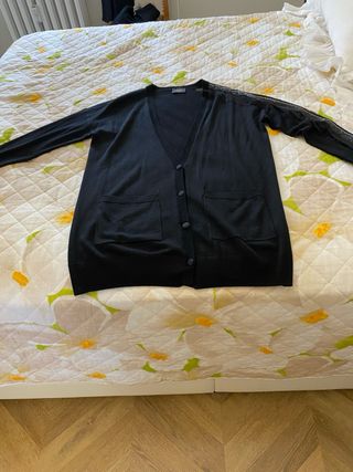Chaqueta punto Liu Jo negra talla S oversize