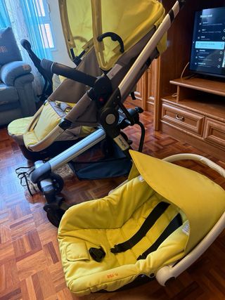 Carrito Bebé Nurse 3 Piezas Amarillo
