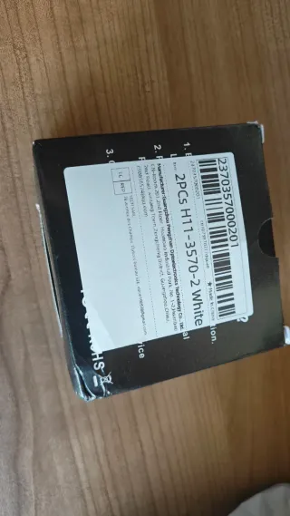 2 Bombillas LED H11 H8 Blancas