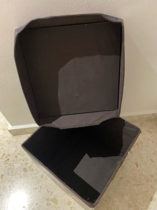 Puff infantil con estampado de ositos