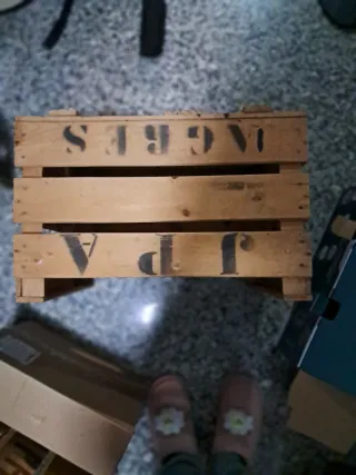 4 Cajas de madera antigua J.P.A. y T.A.G.R.E.S