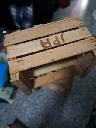 4 Cajas de madera antigua J.P.A. y T.A.G.R.E.S