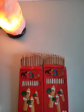 24 matite colorate nuove Piccolor