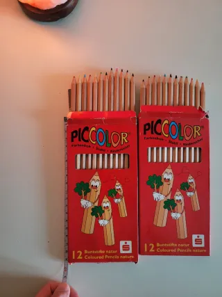 24 matite colorate nuove Piccolor