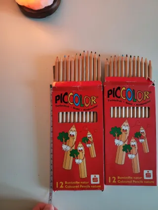 24 matite colorate nuove Piccolor