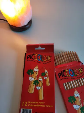 24 matite colorate nuove Piccolor