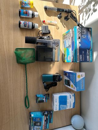 Pecera de 60L con todos los accesorios