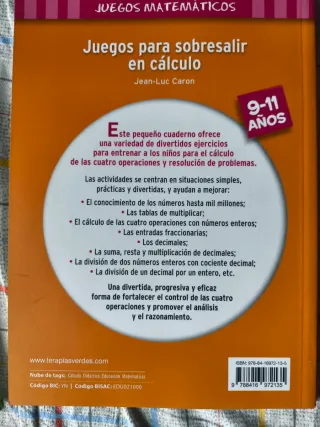 Libros juegos matemáticos