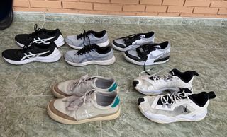 Lote de zapatillas deportivas