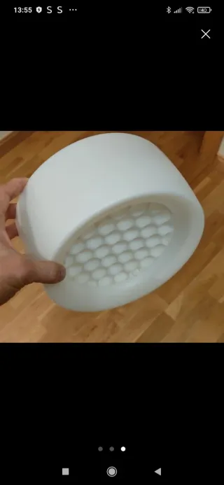 Lámpara de techo Ikea blanca