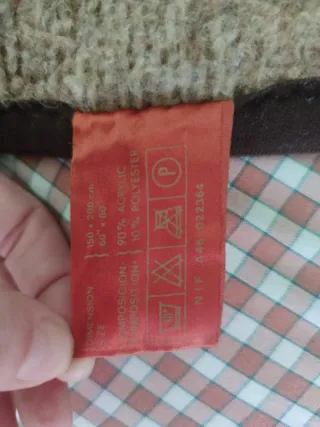 Manta cama individual