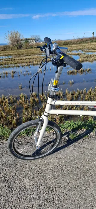 Bicicleta Plegable Giant Chiron Blanca