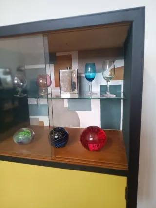 MUEBLE BAR MID CENTURY.