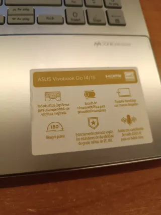 Portátil ASUS Vivobook Argento