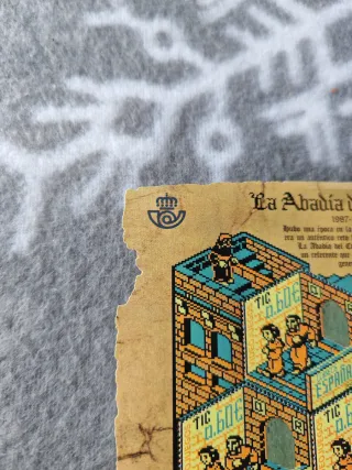 Pliego Sellos La Abadía del Crimen Descatalogado