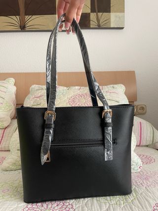 Bolso Michael Kors Negro y Dorado