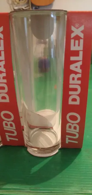 Caja de 36 Vasos Tubo Duralex Cristal