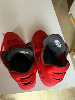 Zapatillas FILA Cage Mid Rojas Talla 46