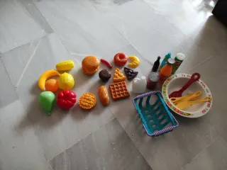 Set Comiditas Juguete Comida Plástico