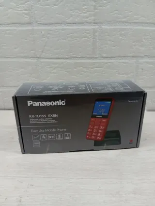Teléfono Móvil Panasonic KX-TU155EXRN Rojo