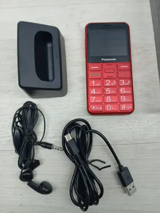 Teléfono Móvil Panasonic KX-TU155EXRN Rojo