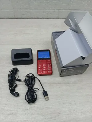 Teléfono Móvil Panasonic KX-TU155EXRN Rojo