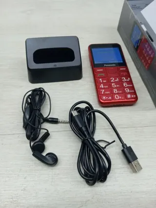 Teléfono Móvil Panasonic KX-TU155EXRN Rojo