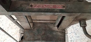 Antica bilancia bascula da terra 50 kg Vintage