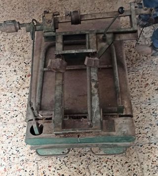Antica bilancia bascula da terra 50 kg Vintage