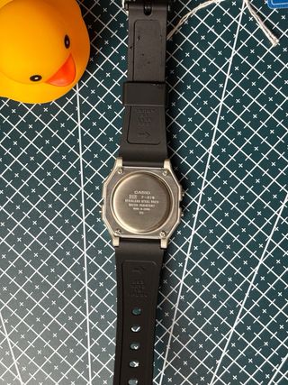 Reloj Casio F-91W mod custom | Filtro LCD sunset