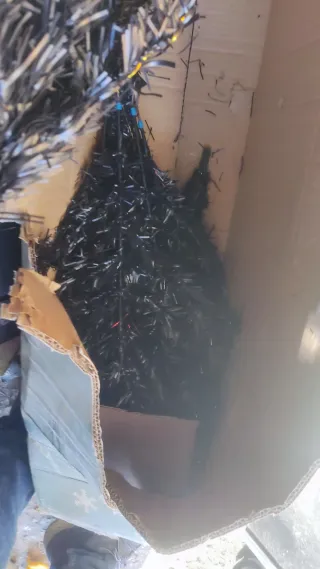 Árbol de Navidad Carrefour Azul 180cm