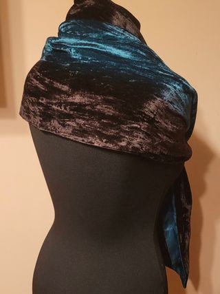 Foulard de terciopelo