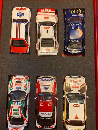 Colección 13 Coches Scalextric Época