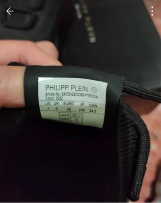 Zapatillas Philipp Plein  Precio outlet 236€