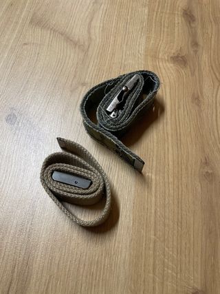 Set cinture bambino beige e verdi