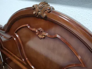 Cabecero de cama de matrimonio de madera