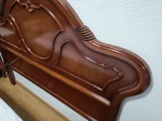 Cabecero de cama de matrimonio de madera