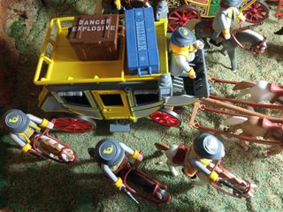Carrozas y Caballería Sudista Playmobil