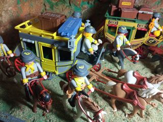 Carrozas y Caballería Sudista Playmobil