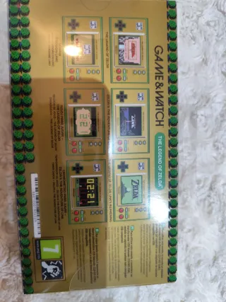 Nintendo Game & Watch Zelda Color Dorado