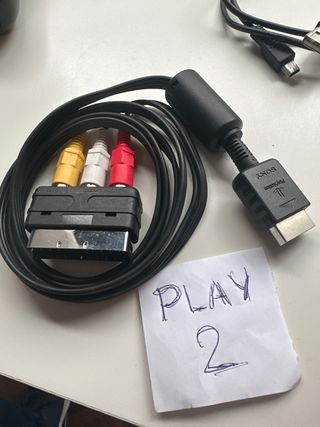 Cable AV PS2/PS3 a TV